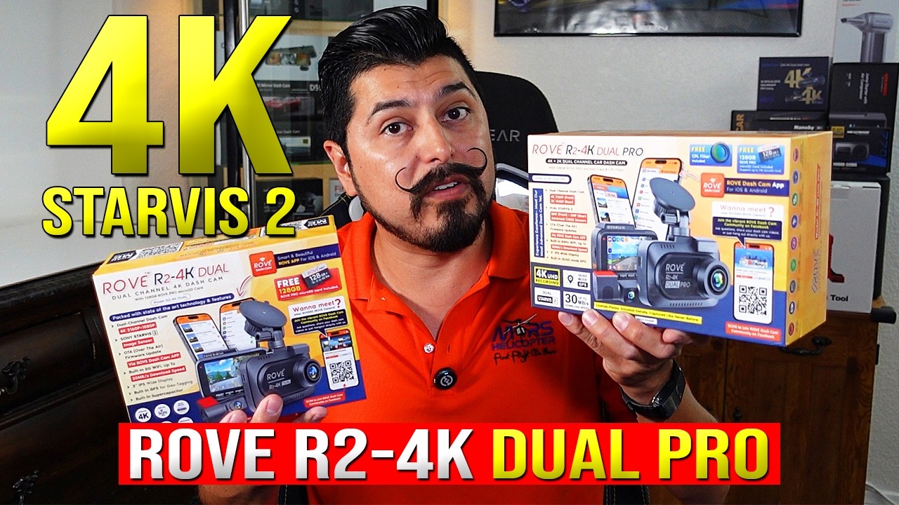 Rove R2-4K DUAL PRO 4K Dash Cam Review