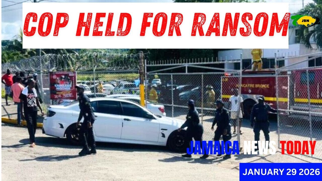 Jamaica News Today Thursday January 29, 2026 | Cop held for ransom | Teacher pulls gun on girlfriend