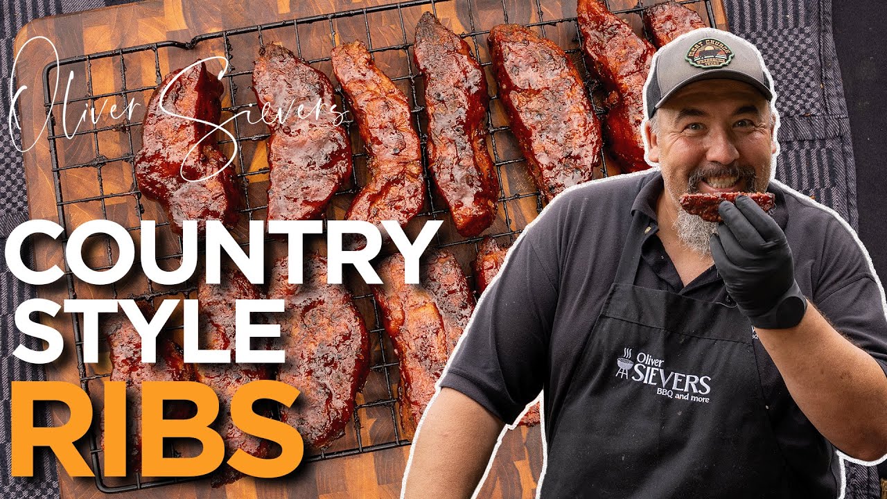 COUNTRY STYLE RIBS VOM PELLETSMOKER 🔥