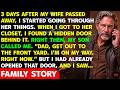 3 Days After My Wife Passed Away, I Found A Hidden Door Behind Her Closet — And I Saw...|Revenge Dad