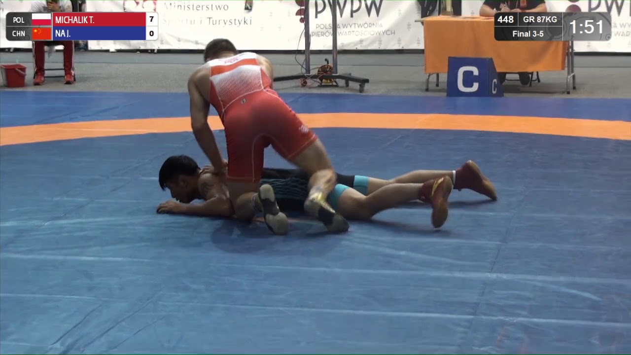 BRONZE GR - 87 kg: T. ABDELSLAM SH (BUL) v. M. BASAR (TUR)