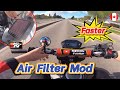 [Tập 3] Thay lọc gió K&amp;N cho Msx125 | Khác biệt giữa lọc gió zin và K&amp;N  | Honda Grom/MSX | Vlog #53