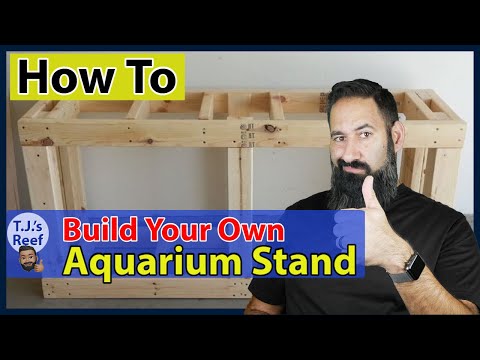 DIY - How To Build An Aquarium Stand For Your Saltwater Reef Tank