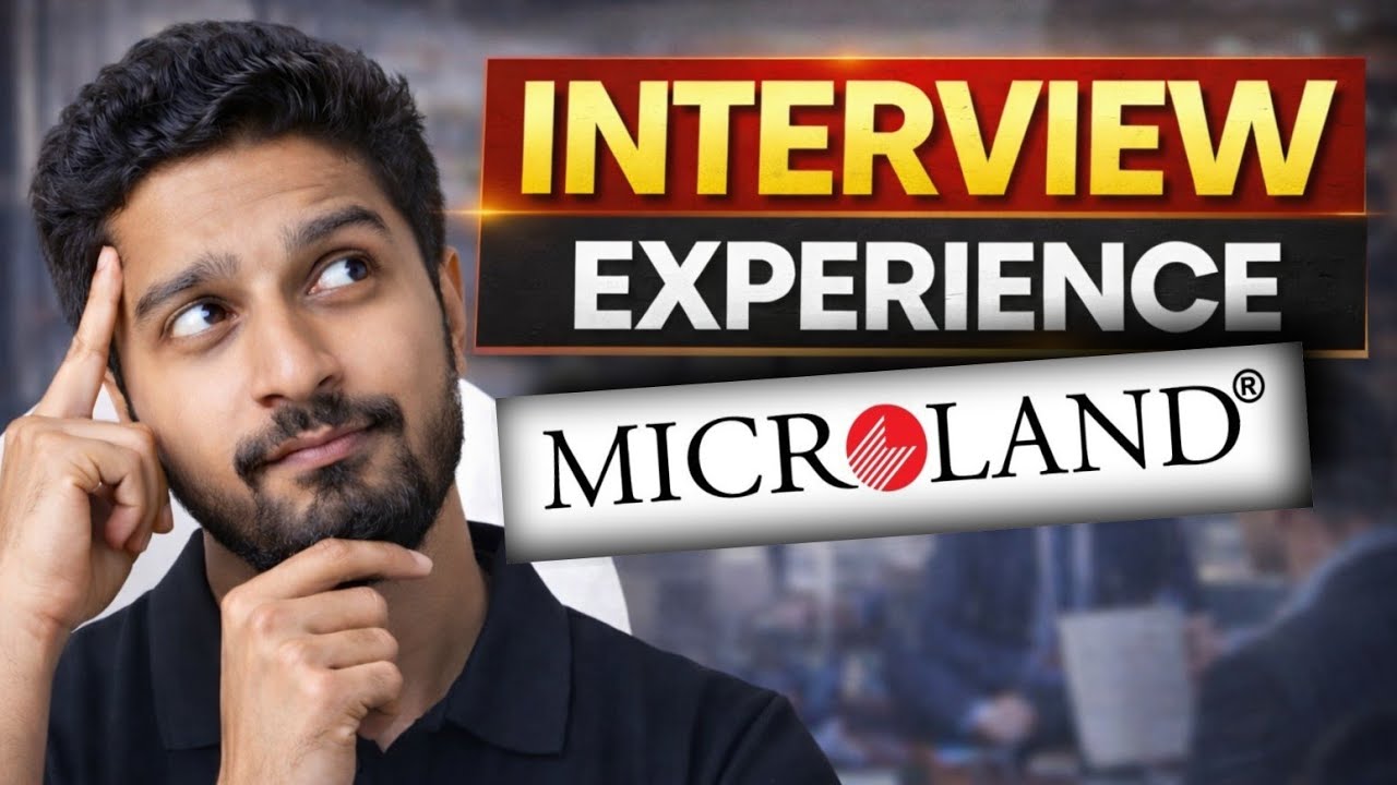 How is Microland Interview Process #microland - YouTube