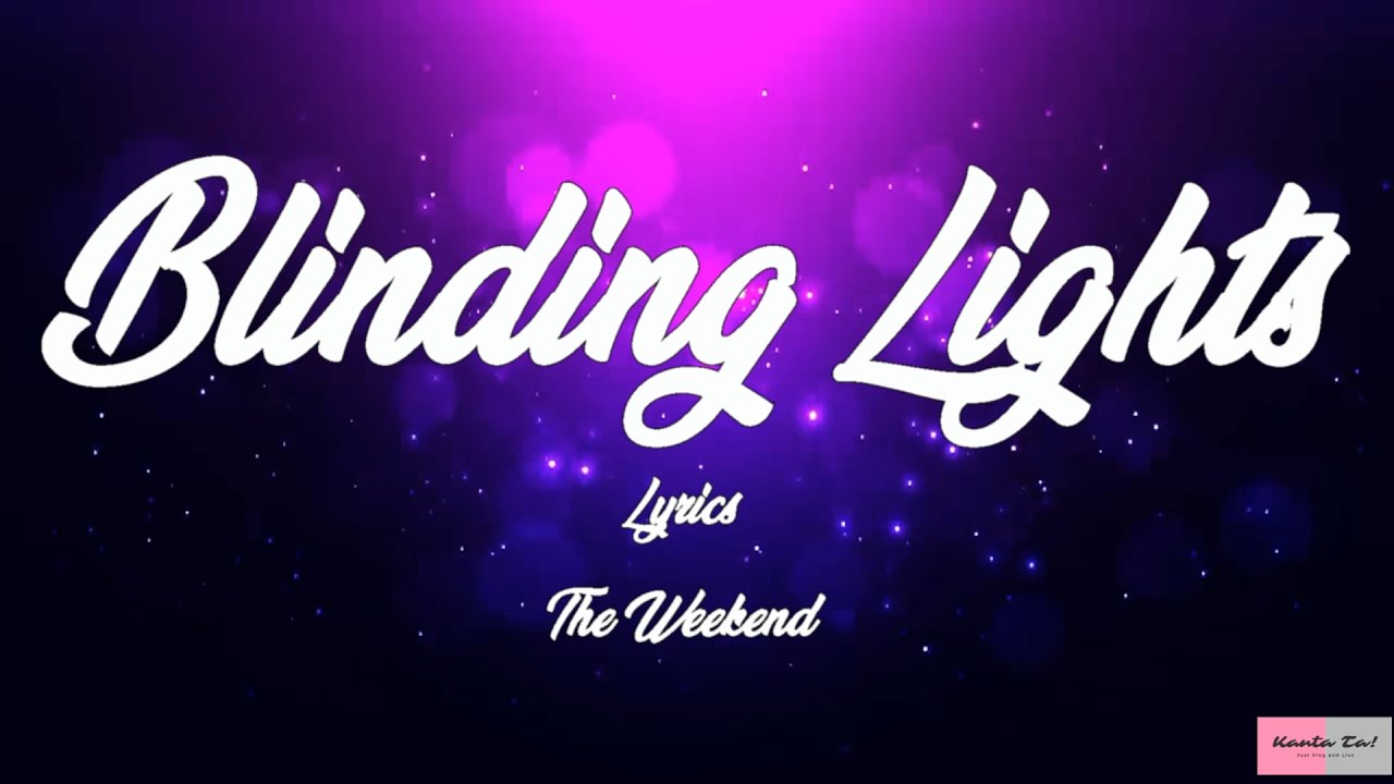 The weeknd Blinding Lights ( Lyrics ) Cover By Joey Stamper YouTube