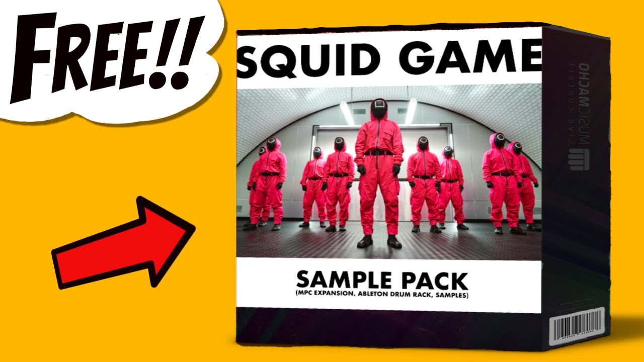 [FREE] 🌶 Squid Game Sample Pack & Drum Kit (MPC Expansion, Ableton Rack