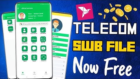 Telecom Swb free | New Swb free | New Swb file free | New Telecom Swb file free| Developer Xurislam
