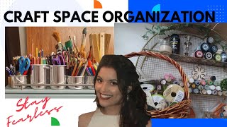 CRAFT ORGANIZATION DIY IDEAS DOLLAR TREE HACKS AND MORE