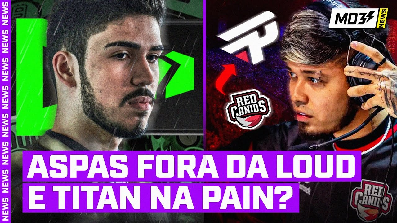 ASPAS FORA DA LOUD e começou a DANÇA DAS CADEIRAS DO CBLOL - 