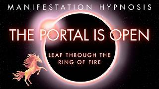 New Moon Solar Eclipse | Manifestation Hypnosis | The Portal is Open