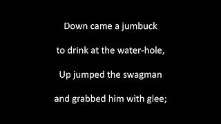 Waltzing Matilda Craigielea Version sung