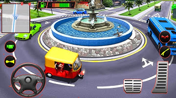 Modern Tuk Tuk Auto Rickshaw Racing Game _ Active Adventures Games_ Android GamePlay #33
