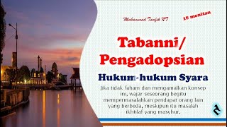 Bab 11. Tabanni/Pengadopsian Hukum-hukum Syara