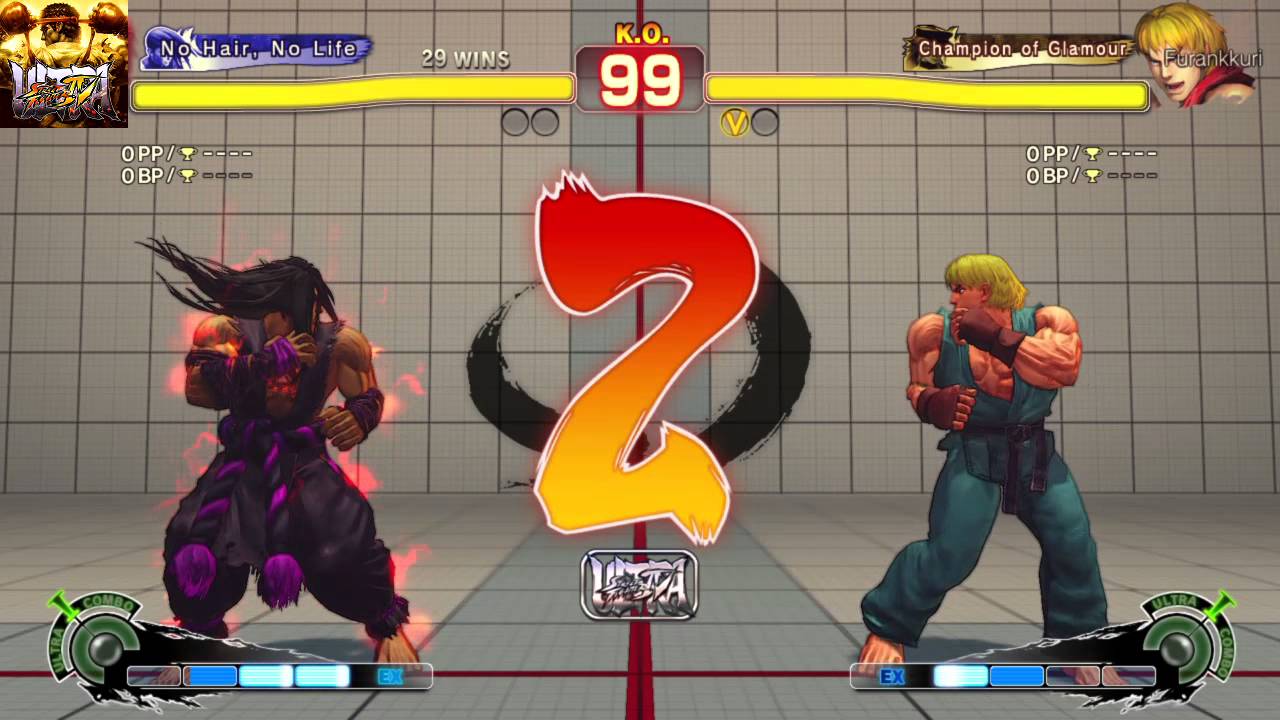 USFIV PS4 Engravings (E.RYU) vs Nikos (KEN)