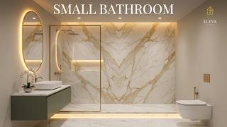 300 Luxury Small Bathroom Design Ideas 2026 | Modern Compact Bathroom Tiles & Interior Trends