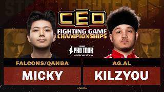 Micky (Cammy) vs. Kilzyou (Cammy) - Top 8 - CEO - Capcom Pro Tour