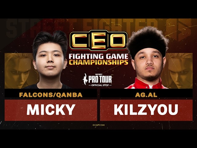 CAPCOM PRO TOUR 2024 キャミィ Micky (Cammy) vs. Kilzyou (Cammy) - Top 8 - CEO - Capcom Pro Tour