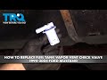 How to Replace Fuel Tank Vapor Vent Check Valve 1994-2004 Ford Mustang