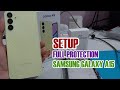 Setup Full Protection Samsung Galaxy A15 Unboxing + Install Screen Protector, Garskin, Softcase