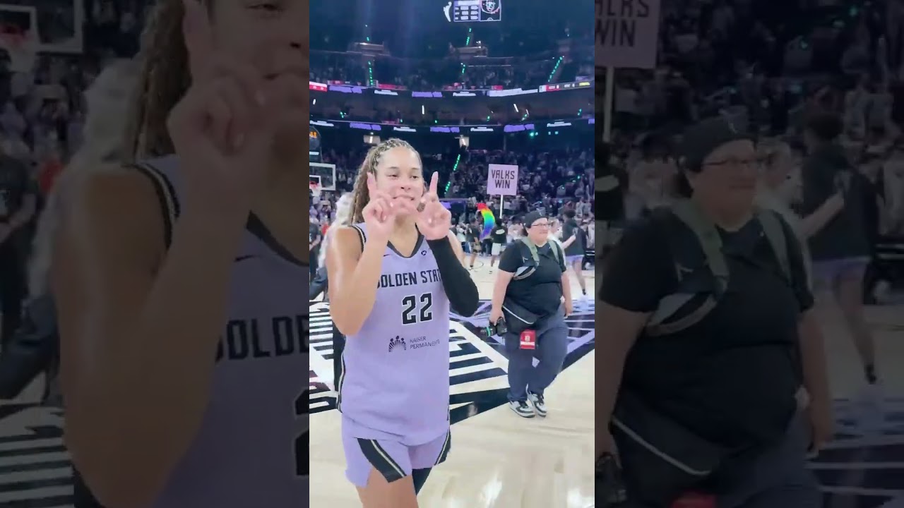 DROP THOSE Ws π₯#goldenstatevalkyries #wnba #shorts