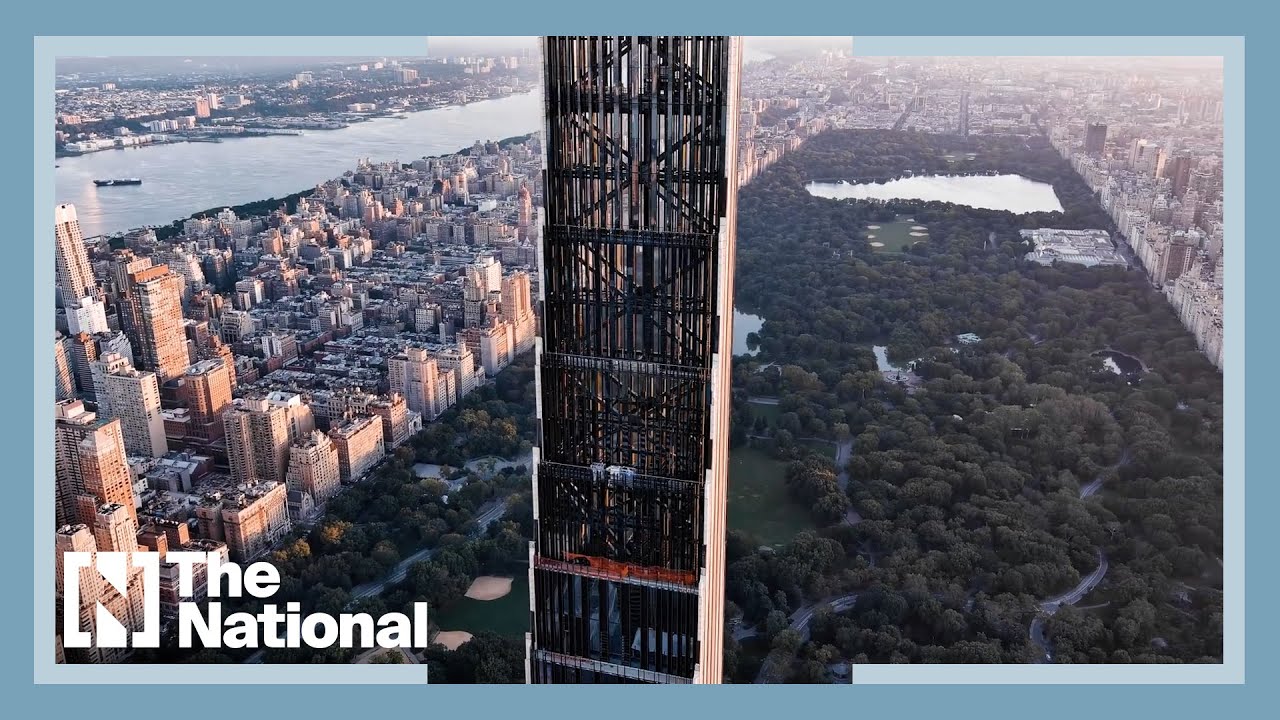World's thinnest skyscraper opens to residents YouTube
