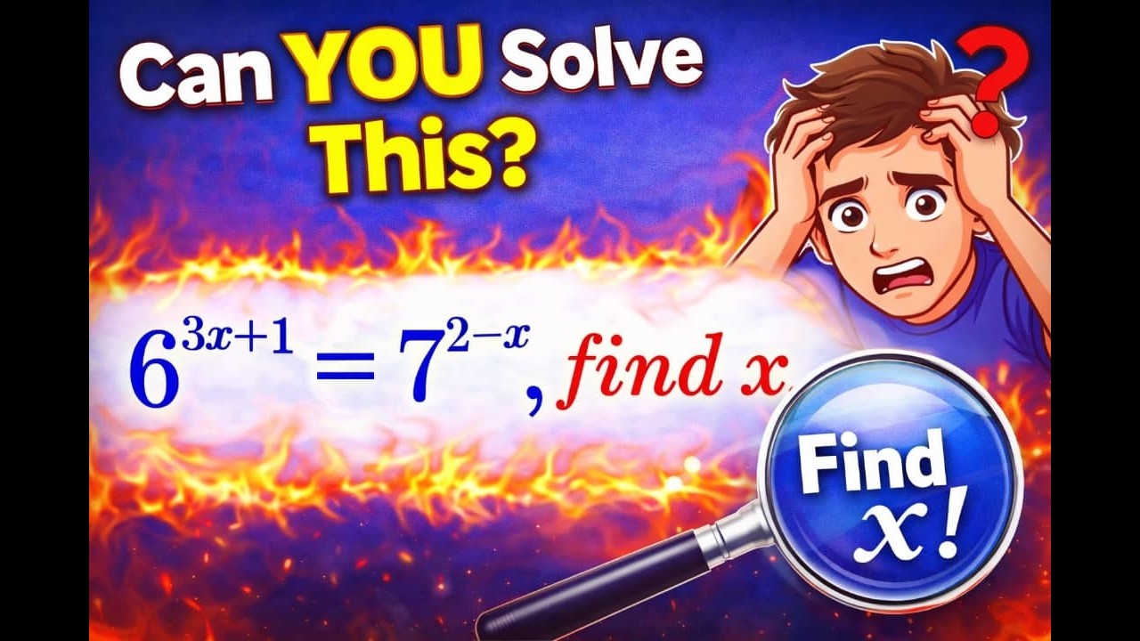 Basic tricks you should know on solving exponential equations - YouTube