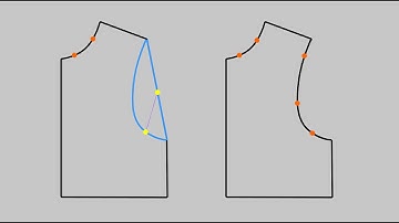 Marvelous Designer 2D Pattern Editing: Edit Curve Point