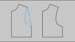 Marvelous Designer 2D Pattern Editing: Edit Curve Point