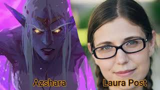 Characters and Voice Actors - World of Warcraft Warbringers Azshara
Warbringers Azshara Voice Actors / Actresses / Actor / Cast / Who is your favourite character in the game?
Character and Voice Actor - Warbringers Azshara
Chapters
0:00 - Azshara - Laura Post
1:53 - NZoth - Darin De Paul
Become a member to support the Channel.
https://www.youtube.com/channel/UC54YdtWcHxzpqCp8vYJ6mbA/join
All video clips are taken from gameplay played and recorded by me. The process of video creation itself takes over hours on average. All video are heavily edited/transformativ editing adds creative value which makes content unique. Thanks for watching.
#voiceacting #wow #actor #worldofwarcraft Characters and Voice Actors - World of Warcraft Warbringers Azshara