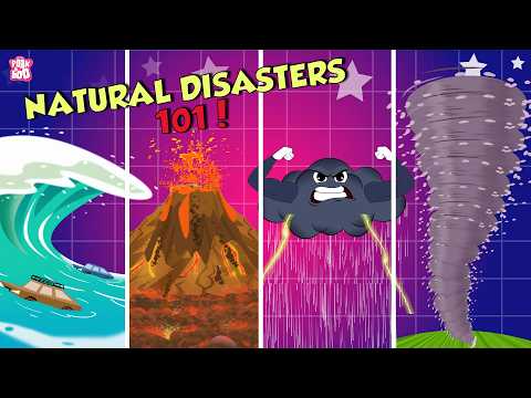 Natural Disasters for Kids | Tsunami, Earthquake, Floods, Land slides, Volcano Eruption & More