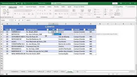 Como copiar o texto de uma célula no Excel?