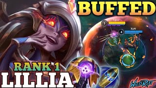 LILLIA BUFF IS UNSTOPPABLE! NEW META ONE SHOT BUILD ABUSE  TOP 1 GLOBAL LILLIA BY XùN  WILD RIFT