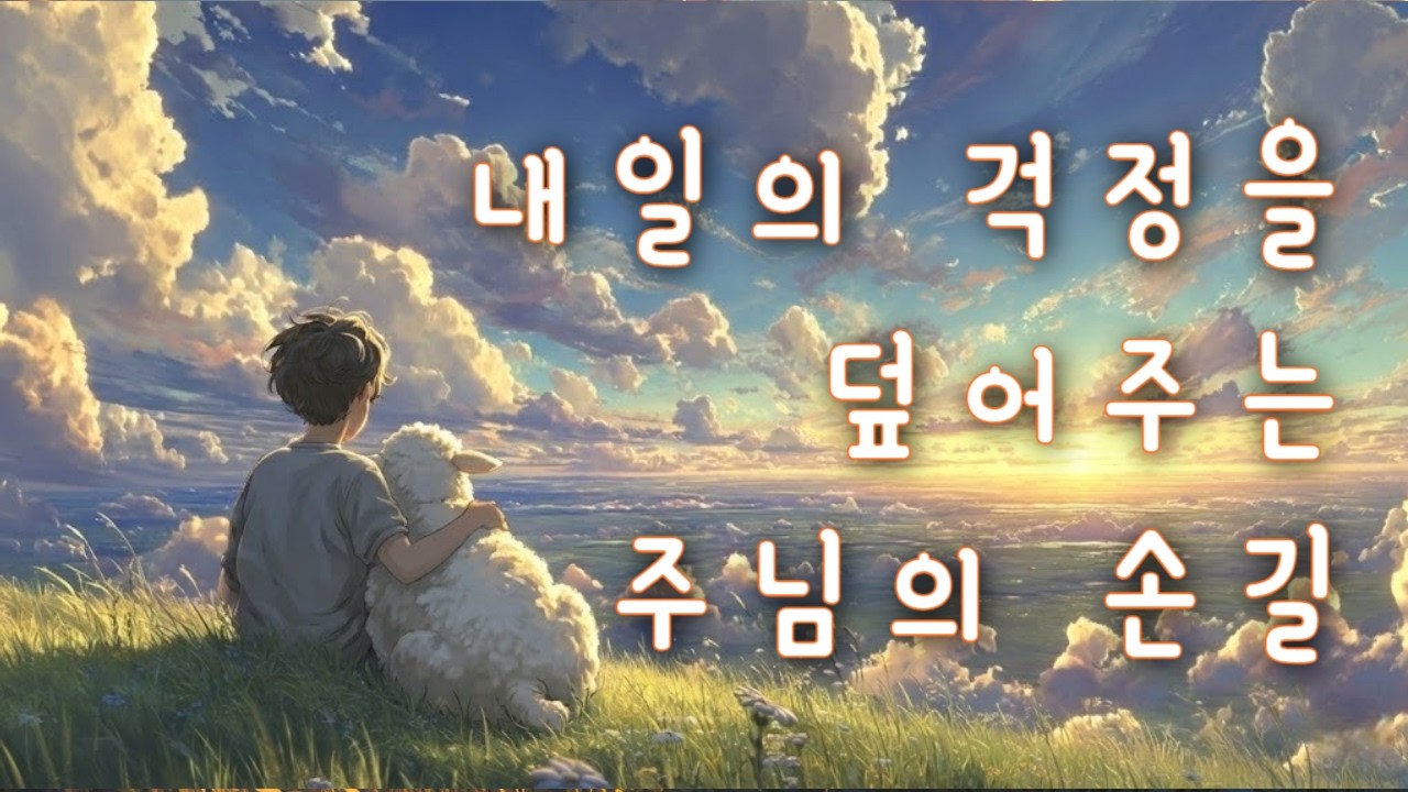 CCM ｜ 내일의 걱정을 내려놓게 하시는 주님의 손길 🌿 ｜ 마음을 다독이는 잔잔한 찬양 🎵