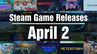New Steam Games - Tuesday April 2 2024