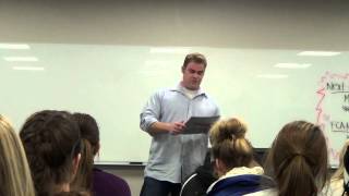 Highland Games World Champion Daniel McKim Speaking at UMKC