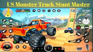 US Monster Truck Game is Fearless Monster Truck Race Master 3D Car Racing Game. screenshot 3