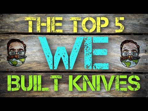 The Top 5 Best WE Built Knives! My Favorites!! Excellent Premium EDC tools!