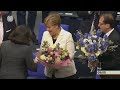 ANGELA MERKEL É ELEITA EM SEU QUARTO MANDATO COMO CHANCELER DA ALEMANHA.