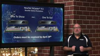NewTek TriCaster TC1 IP Connected Production System & Promos