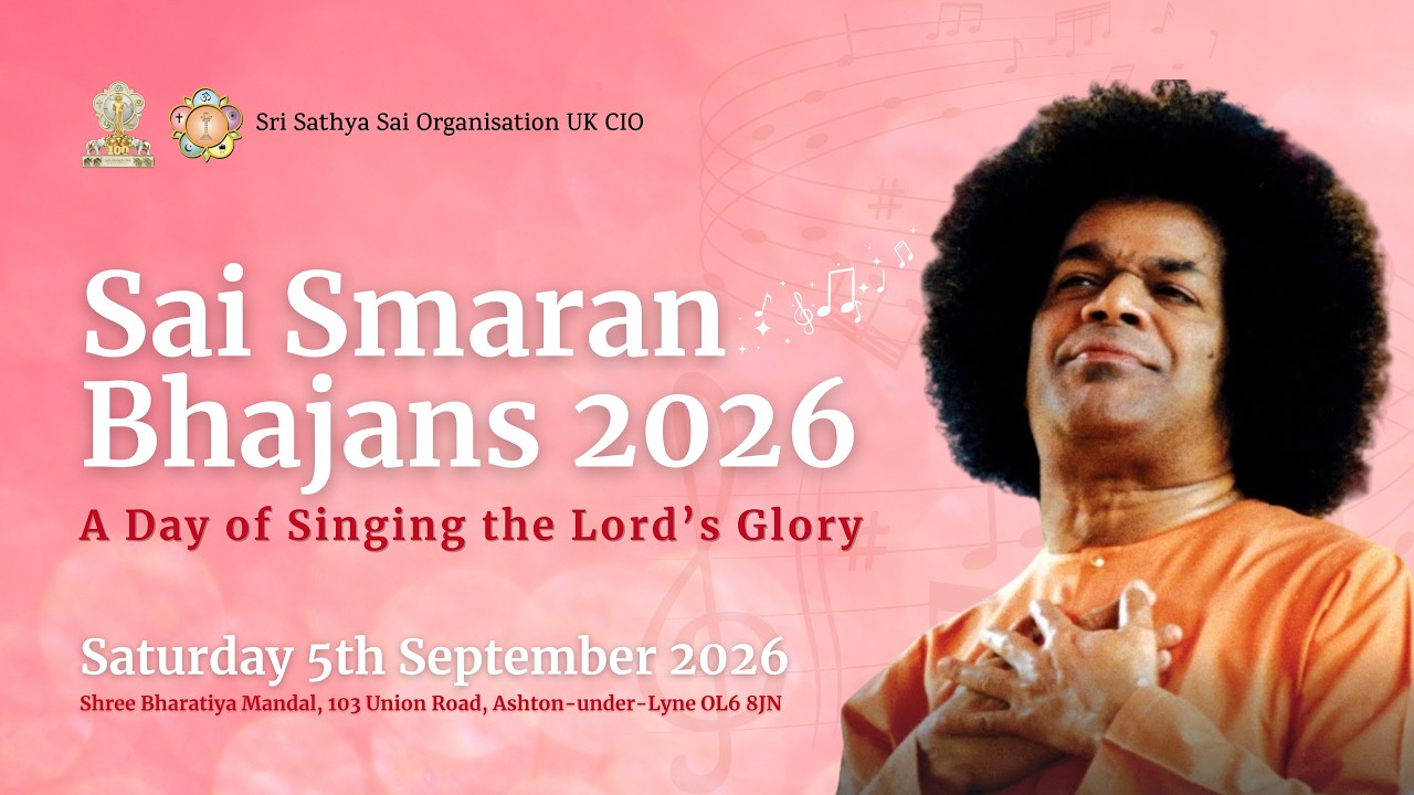 National Sai Smaran Bhajans | Saturday 5th September 2026 auf YouTube ansehen National Sai Smaran Bhajans | Saturday 5th September 2026 auf YouTube ansehen