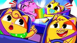 Are We There Yet? | Safety Rules In The Car | Funny Song For Baby & Nursery Rhymes by Toddler Zoo