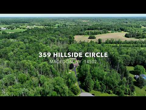 359 Hillside Circle, Macedon, NY home video tour
