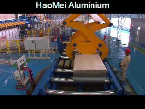 Hot Rolled process of Aluminum