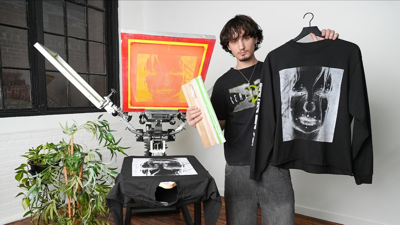 Мой производитель обманул меня, поэтому я научился делать трафаретную печать