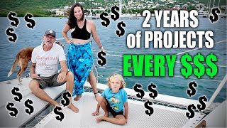 2 YEAR Catamaran REFIT  $$ EVERY. SINGLE. COST. $$ | SailAway 275