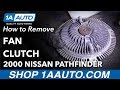 How to Replace Fan Clutch 1996-2000 Nissan Pathfinder