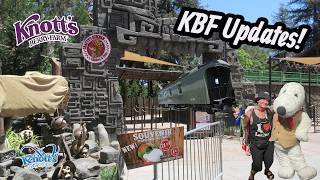 Knott's Berry Farm Updates, Scary Farm, Montezuma‘s Revenge, Around The Farm!