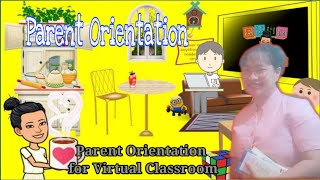 Online Classroom Rules (Parent Orientation)