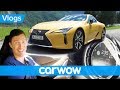 Lexus LC500 review - tested on the Autobahn and in the Alps | Mat Vlogs