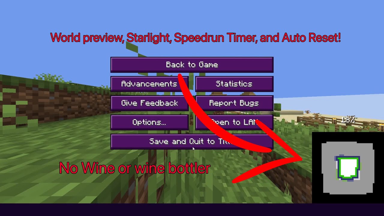 Minecraft: Java Edition - Forums - mac timer? - Speedrun